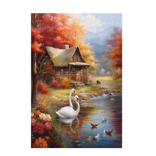 Puzzle 3000 Teile Schwan Puzzle Bauernhof DIY Kreative Holz Jigsaws für Erwachsene mit Geschenkbox Verpackung, Impossible Herausfordernde Familie Aktivität Spiele, Deko Wohnzimmer 81x122cm D-1538 Puzzle 3000 Teile Schwan Puzzle Bauernhof DIY Kreative Holz Jigsaws für Erwachsene mit Geschenkbox Verpackung, Impossible Herausfordernde Familie Aktivität Spiele, Deko Wohnzimmer 81x122cm D-1538 von Wehsaeho