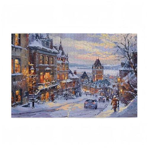 Puzzle 3000 Teile Winter Puzzle Landschaft DIY Kreative Holz Jigsaws für Erwachsene mit Geschenkbox Verpackung, Impossible Herausfordernde Familie Aktivität Spiele, Deko Wohnzimmer 81x122cm D-259 Puzzle 3000 Teile Winter Puzzle Landschaft DIY Kreative Holz Jigsaws für Erwachsene mit Geschenkbox Verpackung, Impossible Herausfordernde Familie Aktivität Spiele, Deko Wohnzimmer 81x122cm D-259 von Wehsaeho