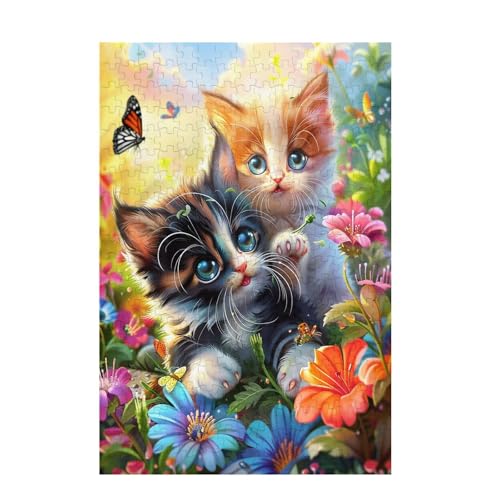 Puzzle 500 Teile Blume Puzzle Katze DIY Kreative Holz Jigsaws für Erwachsene mit Geschenkbox, Impossible Herausfordernde Familie Aktivität Spiele, Deko Wohnzimmer, Geschenke für Frauen 52x38cm D-1240 Puzzle 500 Teile Blume Puzzle Katze DIY Kreative Holz Jigsaws für Erwachsene mit Geschenkbox, Impossible Herausfordernde Familie Aktivität Spiele, Deko Wohnzimmer, Geschenke für Frauen 52x38cm D-1240 von Wehsaeho