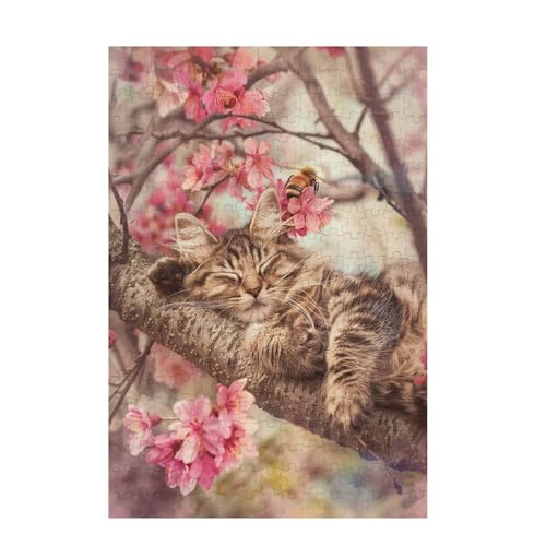 Puzzle 500 Teile Katze Puzzle Baum DIY Kreative Holz Jigsaws für Erwachsene mit Geschenkbox Verpackung, Impossible Herausfordernde Familie Aktivität Spiele, Geschenke für Frauen 52x38cm D-1244 Puzzle 500 Teile Katze Puzzle Baum DIY Kreative Holz Jigsaws für Erwachsene mit Geschenkbox Verpackung, Impossible Herausfordernde Familie Aktivität Spiele, Geschenke für Frauen 52x38cm D-1244 von Wehsaeho
