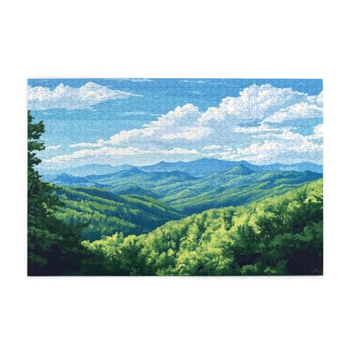 Puzzle 500 Teile Landschaft Puzzle Wolke DIY Kreative Holz Jigsaws für Erwachsene, Geschenkbox Verpackung, Impossible Herausfordernde Familie Aktivität Spiele, Deko Wohnzimmer Geschenke 52x38cm E-1238 Puzzle 500 Teile Landschaft Puzzle Wolke DIY Kreative Holz Jigsaws für Erwachsene, Geschenkbox Verpackung, Impossible Herausfordernde Familie Aktivität Spiele, Deko Wohnzimmer Geschenke 52x38cm E-1238 von Wehsaeho