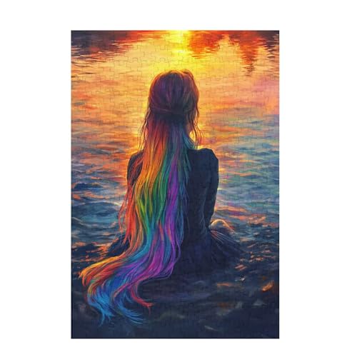 Puzzle 500 Teile Mädchen Puzzle Meer DIY Kreative Holz Jigsaws für Erwachsene mit Geschenkbox, Impossible Herausfordernde Familie Aktivität Spiele, Deko Wohnzimmer, Geschenke für Frauen 52x38cm D-840 Puzzle 500 Teile Mädchen Puzzle Meer DIY Kreative Holz Jigsaws für Erwachsene mit Geschenkbox, Impossible Herausfordernde Familie Aktivität Spiele, Deko Wohnzimmer, Geschenke für Frauen 52x38cm D-840 von Wehsaeho