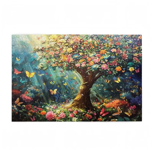Puzzle 5000 Teile Baum Puzzle Schmetterling DIY Kreative Holz Jigsaws für Erwachsene mit Geschenkbox Verpackung, Impossible Herausfordernde Familie Aktivität Spiele, Deko Wohnzimmer 105x156cm D-119 Puzzle 5000 Teile Baum Puzzle Schmetterling DIY Kreative Holz Jigsaws für Erwachsene mit Geschenkbox Verpackung, Impossible Herausfordernde Familie Aktivität Spiele, Deko Wohnzimmer 105x156cm D-119 von Wehsaeho