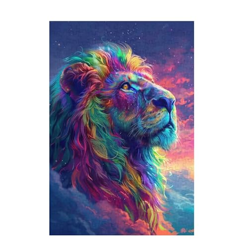 Puzzle 5000 Teile Löwe Puzzle Tier DIY Kreative Holz Jigsaws für Erwachsene mit Geschenkbox, Impossible Herausfordernde Familie Aktivität Spiele, Deko Wohnzimmer, Geschenke für Frauen 105x156cm D-1230 Puzzle 5000 Teile Löwe Puzzle Tier DIY Kreative Holz Jigsaws für Erwachsene mit Geschenkbox, Impossible Herausfordernde Familie Aktivität Spiele, Deko Wohnzimmer, Geschenke für Frauen 105x156cm D-1230 von Wehsaeho
