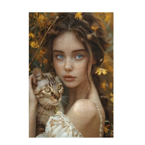 Puzzle 5000 Teile Mädchen Puzzle Katze DIY Kreative Holz Jigsaws für Erwachsene mit Geschenkbox Verpackung, Impossible Herausfordernde Familie Aktivität Spiele, Deko Wohnzimmer 105x156cm D-839 Puzzle 5000 Teile Mädchen Puzzle Katze DIY Kreative Holz Jigsaws für Erwachsene mit Geschenkbox Verpackung, Impossible Herausfordernde Familie Aktivität Spiele, Deko Wohnzimmer 105x156cm D-839 von Wehsaeho