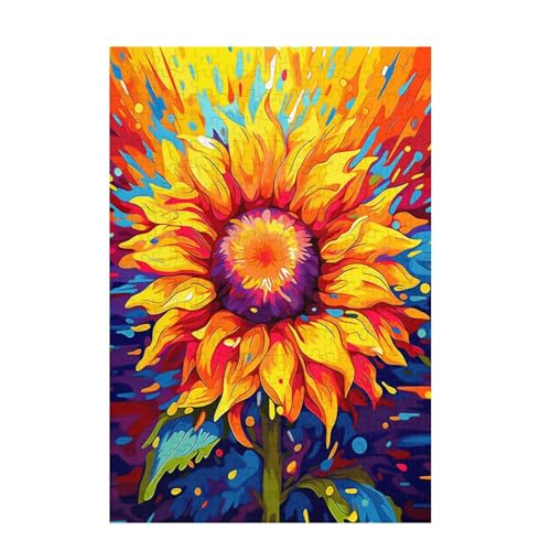 Puzzle 5000 Teile Sonnenblume Puzzle Abstrakt DIY Kreative Holz Jigsaws für Erwachsene mit Geschenkbox Verpackung, Impossible Herausfordernde Familie Aktivität Spiele, Deko Wohnzimmer 105x156cm D-1139 Puzzle 5000 Teile Sonnenblume Puzzle Abstrakt DIY Kreative Holz Jigsaws für Erwachsene mit Geschenkbox Verpackung, Impossible Herausfordernde Familie Aktivität Spiele, Deko Wohnzimmer 105x156cm D-1139 von Wehsaeho