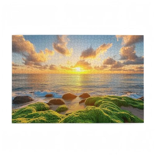 Puzzle 5000 Teile Sonnenuntergang Puzzle Meer DIY Kreative Holz Jigsaws für Erwachsene mit Geschenkbox Verpackung, Impossible Herausfordernde Familie Aktivität Spiele, Deko Wohnzimmer 105x156cm D-432 Puzzle 5000 Teile Sonnenuntergang Puzzle Meer DIY Kreative Holz Jigsaws für Erwachsene mit Geschenkbox Verpackung, Impossible Herausfordernde Familie Aktivität Spiele, Deko Wohnzimmer 105x156cm D-432 von Wehsaeho