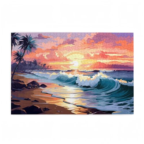Puzzle 5000 Teile Strand Puzzle Anlage DIY Kreative Holz Jigsaws für Erwachsene mit Geschenkbox Verpackung, Impossible Herausfordernde Familie Aktivität Spiele, Deko Wohnzimmer 105x156cm D-653 Puzzle 5000 Teile Strand Puzzle Anlage DIY Kreative Holz Jigsaws für Erwachsene mit Geschenkbox Verpackung, Impossible Herausfordernde Familie Aktivität Spiele, Deko Wohnzimmer 105x156cm D-653 von Wehsaeho