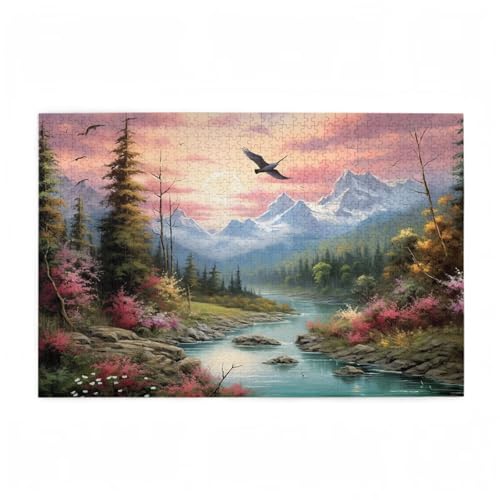Puzzle 6000 Teile Bird Puzzle Berg DIY Kreative Holz Jigsaws für Erwachsene mit Geschenkbox, Impossible Herausfordernde Familie Aktivität Spiele, Deko Wohnzimmer, Geschenke für Frauen 105x179cm D-539 Puzzle 6000 Teile Bird Puzzle Berg DIY Kreative Holz Jigsaws für Erwachsene mit Geschenkbox, Impossible Herausfordernde Familie Aktivität Spiele, Deko Wohnzimmer, Geschenke für Frauen 105x179cm D-539 von Wehsaeho