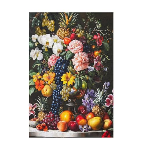 Puzzle 6000 Teile Blume Puzzle Obst DIY Kreative Holz Jigsaws für Erwachsene mit Geschenkbox Verpackung, Impossible Herausfordernde Familie Aktivität Spiele, Geschenke für Frauen 105x179cm D-1137 Puzzle 6000 Teile Blume Puzzle Obst DIY Kreative Holz Jigsaws für Erwachsene mit Geschenkbox Verpackung, Impossible Herausfordernde Familie Aktivität Spiele, Geschenke für Frauen 105x179cm D-1137 von Wehsaeho
