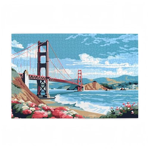 Puzzle 6000 Teile Brücke Puzzle Meer DIY Kreative Holz Jigsaws für Erwachsene mit Geschenkbox Verpackung, Impossible Herausfordernde Familie Aktivität Spiele, Geschenke für Frauen 105x179cm D-740 Puzzle 6000 Teile Brücke Puzzle Meer DIY Kreative Holz Jigsaws für Erwachsene mit Geschenkbox Verpackung, Impossible Herausfordernde Familie Aktivität Spiele, Geschenke für Frauen 105x179cm D-740 von Wehsaeho