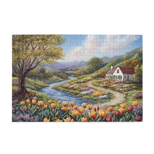 Puzzle 6000 Teile Frühling Puzzle Natur DIY Kreative Holz Jigsaws für Erwachsene, Geschenkbox Verpackung, Impossible Herausfordernde Familie Aktivität Spiele, Deko Wohnzimmer 105x179cm E-1277 Puzzle 6000 Teile Frühling Puzzle Natur DIY Kreative Holz Jigsaws für Erwachsene, Geschenkbox Verpackung, Impossible Herausfordernde Familie Aktivität Spiele, Deko Wohnzimmer 105x179cm E-1277 von Wehsaeho