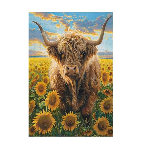 Puzzle 6000 Teile Hochlandrinder Puzzle Sonnenblume Kreative Holz Jigsaws für Erwachsene mit Geschenkbox Verpackung, Impossible Herausfordernde Familie Aktivität Spiele, Zimmer Deko 105x179cm D-1258 Puzzle 6000 Teile Hochlandrinder Puzzle Sonnenblume Kreative Holz Jigsaws für Erwachsene mit Geschenkbox Verpackung, Impossible Herausfordernde Familie Aktivität Spiele, Zimmer Deko 105x179cm D-1258 von Wehsaeho
