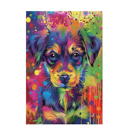 Puzzle 6000 Teile Hund Puzzle Tier DIY Kreative Holz Jigsaws für Erwachsene mit Geschenkbox, Impossible Herausfordernde Familie Aktivität Spiele, Deko Wohnzimmer, Geschenke für Frauen 105x179cm D-999 Puzzle 6000 Teile Hund Puzzle Tier DIY Kreative Holz Jigsaws für Erwachsene mit Geschenkbox, Impossible Herausfordernde Familie Aktivität Spiele, Deko Wohnzimmer, Geschenke für Frauen 105x179cm D-999 von Wehsaeho