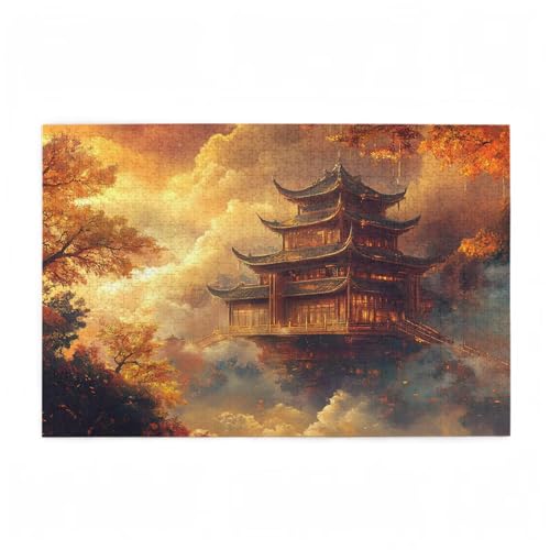 Puzzle 6000 Teile Japan Puzzle Fünfstöckige Pagode DIY Kreative Holz Jigsaws für Erwachsene mit Geschenkbox Verpackung, Impossible Herausfordernde Familie Aktivität Spiele, Zimmer Deko 105x179cm D-260 Puzzle 6000 Teile Japan Puzzle Fünfstöckige Pagode DIY Kreative Holz Jigsaws für Erwachsene mit Geschenkbox Verpackung, Impossible Herausfordernde Familie Aktivität Spiele, Zimmer Deko 105x179cm D-260 von Wehsaeho