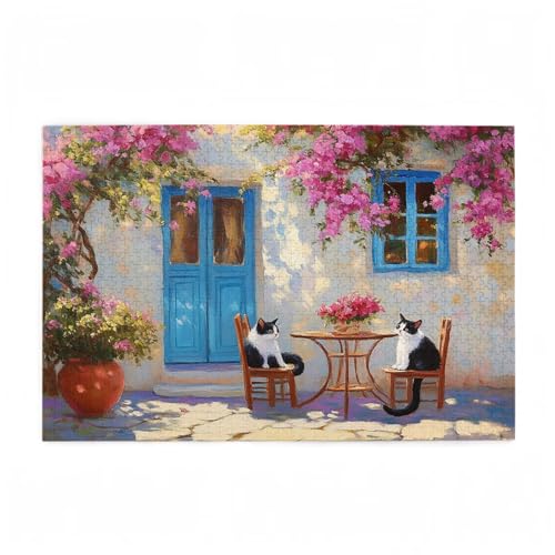 Puzzle 6000 Teile Katze Puzzle Blume DIY Kreative Holz Jigsaws für Erwachsene mit Geschenkbox Verpackung, Impossible Herausfordernde Familie Aktivität Spiele, Geschenke für Frauen 105x179cm D-250 Puzzle 6000 Teile Katze Puzzle Blume DIY Kreative Holz Jigsaws für Erwachsene mit Geschenkbox Verpackung, Impossible Herausfordernde Familie Aktivität Spiele, Geschenke für Frauen 105x179cm D-250 von Wehsaeho