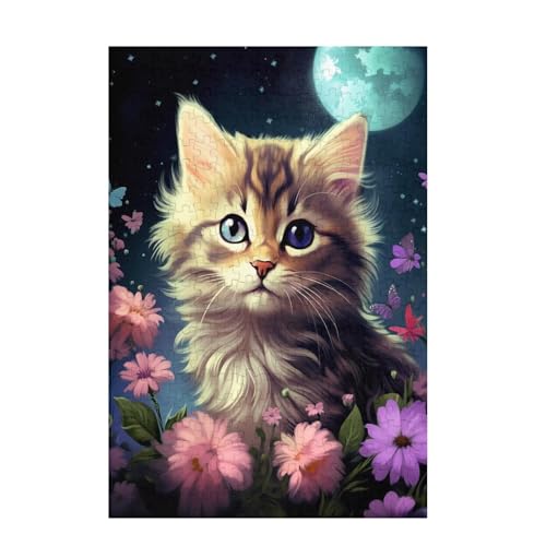 Puzzle 6000 Teile Mond Puzzle Katze DIY Kreative Holz Jigsaws für Erwachsene mit Geschenkbox Verpackung, Impossible Herausfordernde Familie Aktivität Spiele, Geschenke für Frauen 105x179cm D-1697 Puzzle 6000 Teile Mond Puzzle Katze DIY Kreative Holz Jigsaws für Erwachsene mit Geschenkbox Verpackung, Impossible Herausfordernde Familie Aktivität Spiele, Geschenke für Frauen 105x179cm D-1697 von Wehsaeho