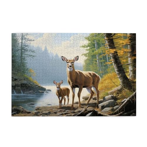 Puzzle 6000 Teile REH Puzzle Baum DIY Kreative Holz Jigsaws für Erwachsene mit Geschenkbox Verpackung, Impossible Herausfordernde Familie Aktivität Spiele, Deko Wohnzimmer Geschenke 105x179cm E-1005 Puzzle 6000 Teile REH Puzzle Baum DIY Kreative Holz Jigsaws für Erwachsene mit Geschenkbox Verpackung, Impossible Herausfordernde Familie Aktivität Spiele, Deko Wohnzimmer Geschenke 105x179cm E-1005 von Wehsaeho