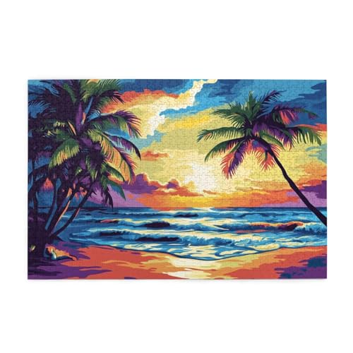 Puzzle 6000 Teile Strand Puzzle Baum DIY Kreative Holz Jigsaws für Erwachsene, Geschenkbox Verpackung, Impossible Herausfordernde Familie Aktivität Spiele, Deko Wohnzimmer Geschenke 105x179cm E-1393 Puzzle 6000 Teile Strand Puzzle Baum DIY Kreative Holz Jigsaws für Erwachsene, Geschenkbox Verpackung, Impossible Herausfordernde Familie Aktivität Spiele, Deko Wohnzimmer Geschenke 105x179cm E-1393 von Wehsaeho