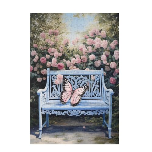Schmetterling Puzzle Garten Puzzle Große 300 Teile Erwachsene, Clevere Rätsel, Geschicklichkeitsspiel für die Ganze Familie, Holz Farbenfrohes Jigsaws mit Geschenkbox, Deko Wohnzimmer 38x26cm D-1038 Schmetterling Puzzle Garten Puzzle Große 300 Teile Erwachsene, Clevere Rätsel, Geschicklichkeitsspiel für die Ganze Familie, Holz Farbenfrohes Jigsaws mit Geschenkbox, Deko Wohnzimmer 38x26cm D-1038 von Wehsaeho