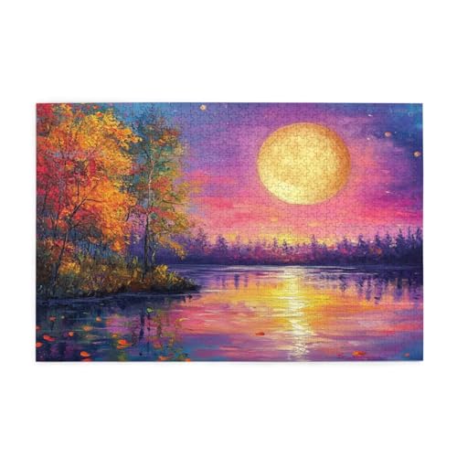 Sonnenuntergang Puzzle Bunte Wolken Puzzle Große 5000 Teile Erwachsene, Clevere Rätsel, Geschicklichkeitsspiel für die Ganze Familie, Holz Farbenfrohes Jigsaws, Geschenke für Frauen 105x156cm E-1578 Sonnenuntergang Puzzle Bunte Wolken Puzzle Große 5000 Teile Erwachsene, Clevere Rätsel, Geschicklichkeitsspiel für die Ganze Familie, Holz Farbenfrohes Jigsaws, Geschenke für Frauen 105x156cm E-1578 von Wehsaeho