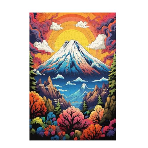 Vulkan Fuji Puzzle Baum Puzzle Große 1000 Teile Erwachsene, Clevere Rätsel, Geschicklichkeitsspiel für die Ganze Familie, Holz Farbenfrohes Jigsaws mit Geschenkbox, Geschenke für Frauen 75x50cm D-1440 Vulkan Fuji Puzzle Baum Puzzle Große 1000 Teile Erwachsene, Clevere Rätsel, Geschicklichkeitsspiel für die Ganze Familie, Holz Farbenfrohes Jigsaws mit Geschenkbox, Geschenke für Frauen 75x50cm D-1440 von Wehsaeho