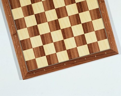 Weible Spiele 2152 Schachbrett mit Zahlen und Buchstaben aus Nussbaum und Ahorn, Feldgrösse 40mm Weible Spiele 2152 Schachbrett mit Zahlen und Buchstaben aus Nussbaum und Ahorn, Feldgrösse 40mm von Weible Spiele