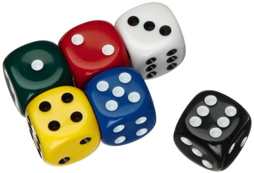 Weiblespiele 05118 - Acryl-Würfel, uni, 18 mm, 100 Stück Weiblespiele 05118 - Acryl-Würfel, uni, 18 mm, 100 Stück von Weible Spiele