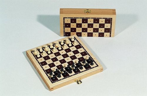 Weible Steckschachspiel, Holz, Kunststoff, 16 x 8 cm, ab 3 Jahre, 1 stück von Weible Spiele