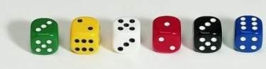 weiblespiele 05116 - Acryl-Würfel, Uni, 16 mm, 100 Stück weiblespiele 05116 - Acryl-Würfel, Uni, 16 mm, 100 Stück von Weible Spiele