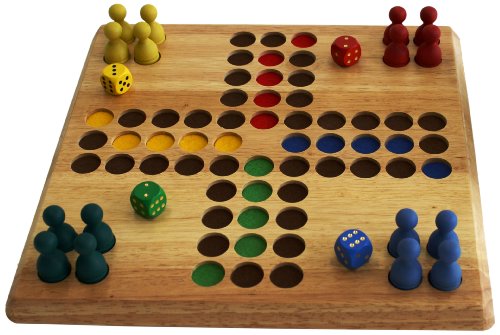 Weible Spiele 05601 - Ludo/Don’t Worry XL, 35 x 35 cm von Weible Spiele