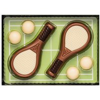 Schoko-Geschenkset "Tennis", 6-teilig, 65g von Weibler Confiserie