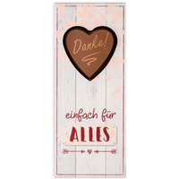 Schoko-Lolli "Danke einfach für alles", 25g von Weibler Confiserie