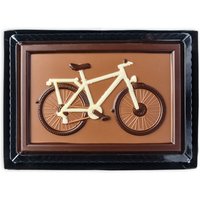 Schokoladen Geschenktafel "Fahrrad", 75g von Weibler Confiserie