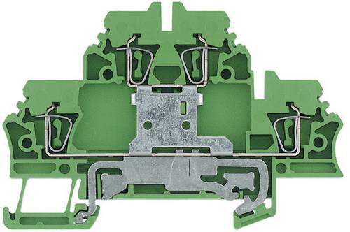 Weidmüller 1690000000-1 Mehrstockklemme Zugfeder Grün, Gelb von Weidmüller