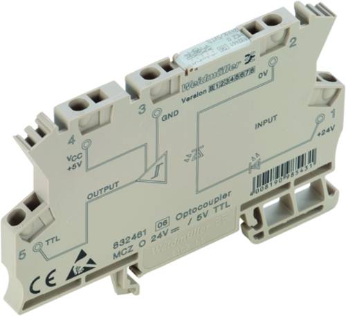 Weidmüller Halbleiterrelais 8421060000 Schaltspannung (max.): 48 V/DC 10St. von Weidmüller