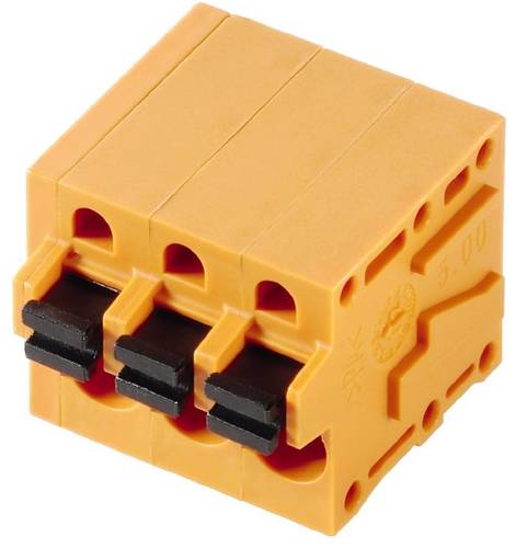 Weidmüller 1330710000 Federkraftklemmblock 2.5mm² Polzahl 2 Orange 125St. von Weidmüller