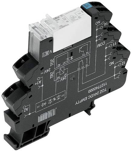 Weidmüller TRZ 24VDC 1NO HC Relaisbaustein Nennspannung: 24 V/DC Schaltstrom (max.): 16A 1 Schließ von Weidmüller