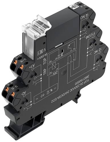 Weidmüller Halbleiterrelais 2663150000 Schaltspannung (max.): 250 V/AC 10St. von Weidmüller