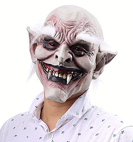 Halloween Scary Evil Vampir Maske Horror Gesicht Zombie Kostüm Horror Kopf Masken Cosplay von Weimostar