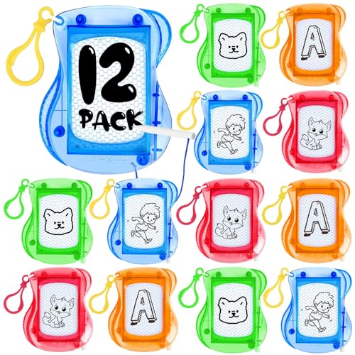 Weinsamkeit 12Pcs Mini Maltafel Zaubertafel Schlüsselanhänger, Mitgebsel Kindergeburtstag Mini Geschenke Kinde,MIni Maltafeln für Klassenzimmer Belohnungen, Party Favors, Reisen Supplies Weinsamkeit 12Pcs Mini Maltafel Zaubertafel Schlüsselanhänger, Mitgebsel Kindergeburtstag Mini Geschenke Kinde,MIni Maltafeln für Klassenzimmer Belohnungen, Party Favors, Reisen Supplies von Weinsamkeit