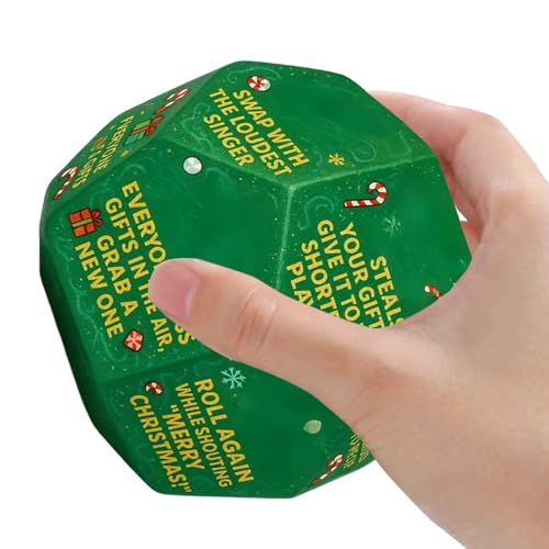 Weldphur Weihnachts Wichtel Würfel Spiel, Weihnachtsfeier Geschenkideen, Gruppenspiel Für Familie Freunde Erwachsene Kinder Weldphur Weihnachts Wichtel Würfel Spiel, Weihnachtsfeier Geschenkideen, Gruppenspiel Für Familie Freunde Erwachsene Kinder von Weldphur