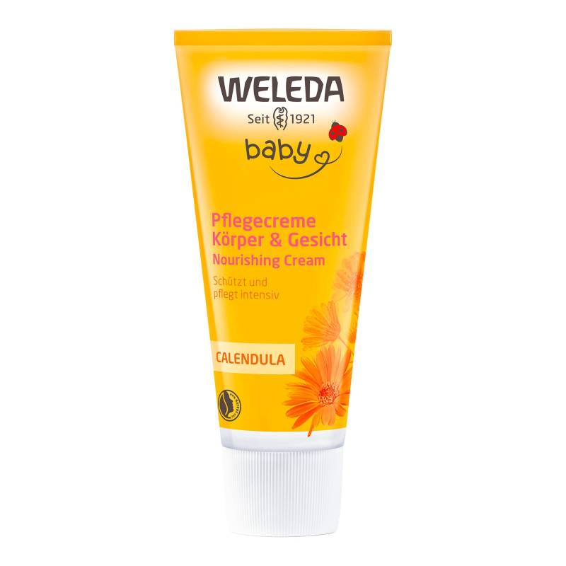 Weleda Baby Derma Calendula Pflegecreme Körper & Gesicht, 75 ml von Weleda