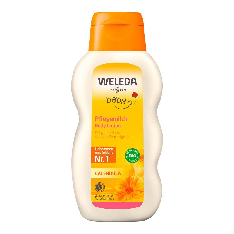 Weleda Baby Derma Calendula Pflegemilch, 200 ml von Weleda