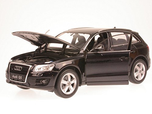 Audi Q5 schwarz Modellauto Welly 1:24 von Welly