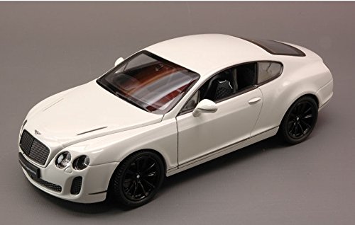 BENTLEY CONTINENTAL SUPERSPORTS 2010 WHITE 1:24 Welly Auto Straßenmodell die cast von Welly