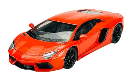 Lamborghini Aventador LP700-4 orange Modellauto 24033 Welly 1:24 von Welly