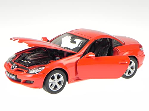 Mercedes R171 SLK 350 2004 rot Modellauto 22462 Welly 1:24 von Welly