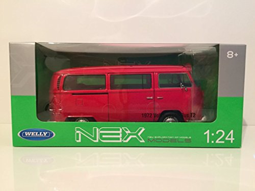 Welly 10032399 - Volkswagen Bus T2, 1972, 1:24, farblich sortiert von Welly