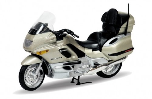 Welly BMW K1200LT, Champagner, Motorrad Modell 1:18 von Welly